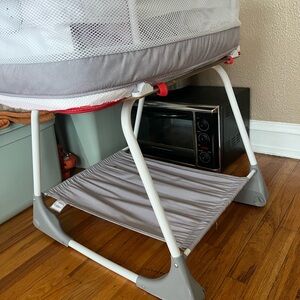 Gray Baby Bassinet